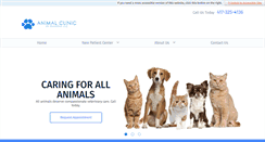 Desktop Screenshot of animalclinicofdiamond.com